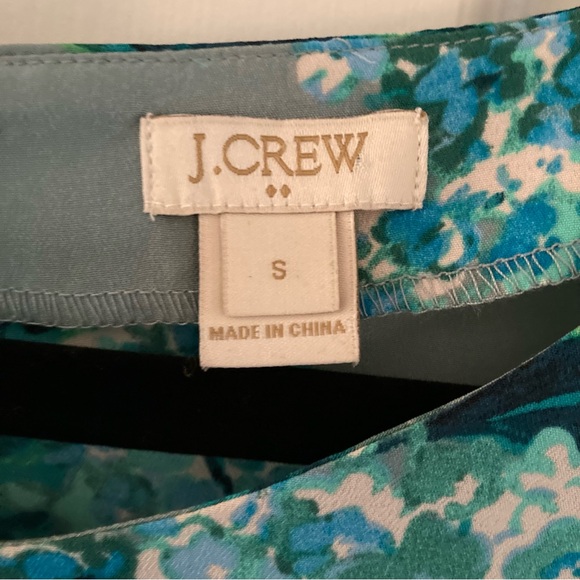 J Crew Women’s Size Small Floral Print Blouse - Picture 4 of 6